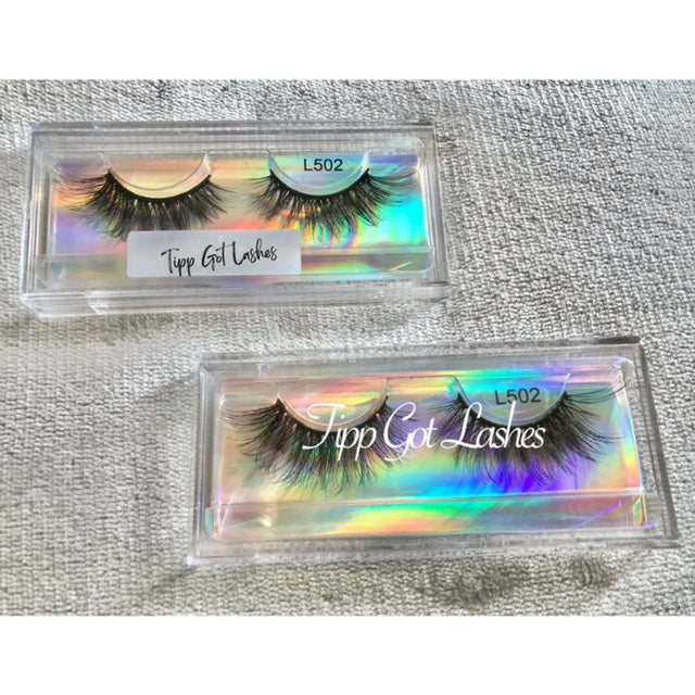 Mink Lashes Eyelashes Natural Minks Cosmetics Beauty Natural Extensions Mink Lashes L502 L503 L508 H12 H108 H26F Cruel Free 20-23 MM