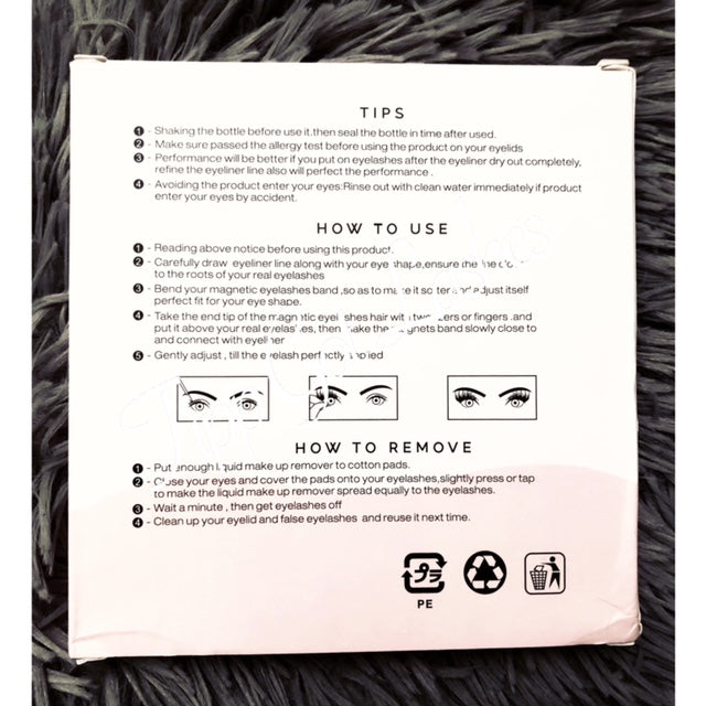 6 Piece Magnetic Lash Book