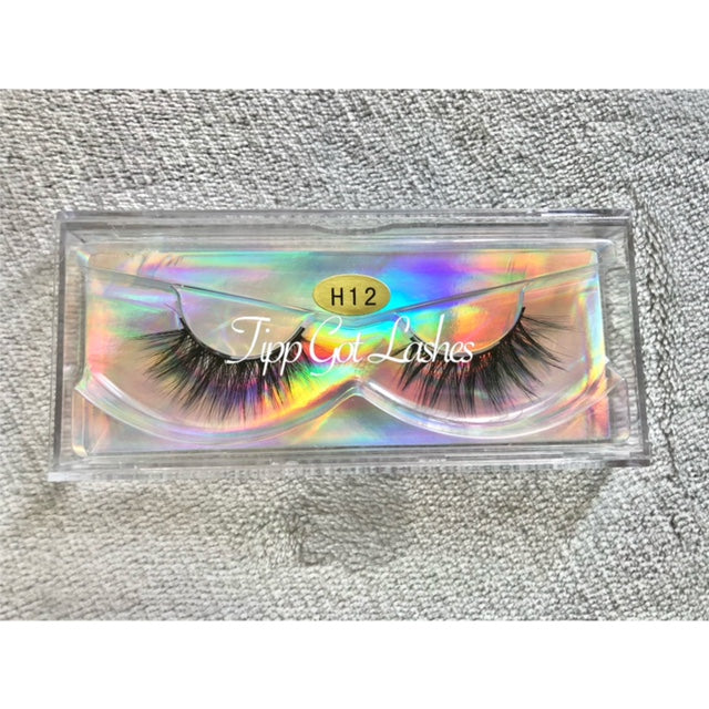 Mink Lashes Eyelashes Natural Minks Cosmetics Beauty Natural Extensions Mink Lashes L502 L503 L508 H12 H108 H26F Cruel Free 20-23 MM