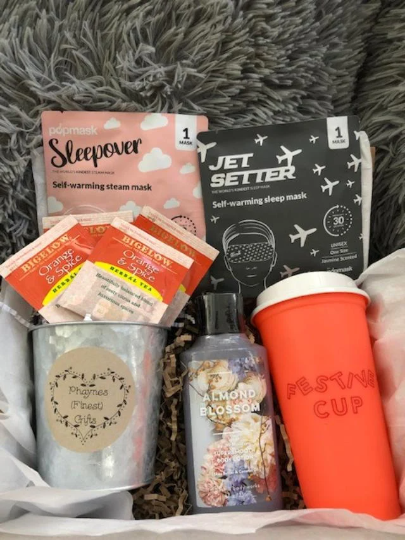 Bath and Body Works Full Size Body Lotion and Starbucks Hot Cup Tea Time Set Self Warming Mask Facial Mask Individual Tea Packs