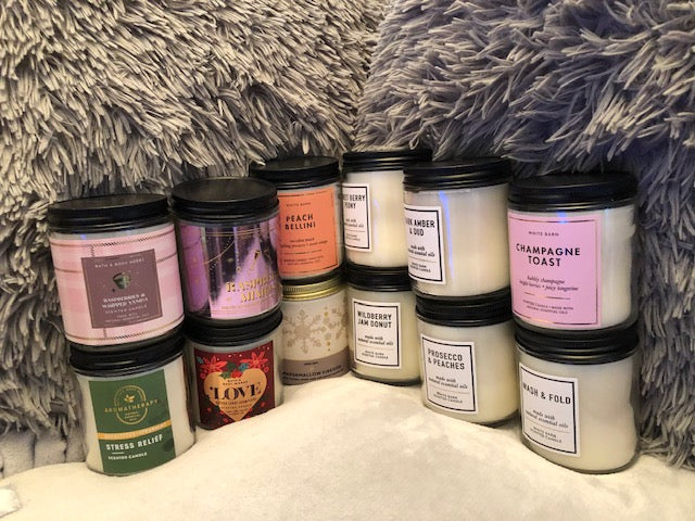 Bath and Body Works Single Wick Candle 7 oz White Barn different scents to choose from