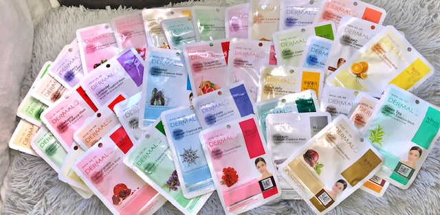 Mystery Korean Beauty Skincare Pak K Beauty Korean Sheet Masks Eye Steam Mask Under Eye Patches Lip Mask Variety Gift Set 8Pc 15 Pc 20 Pc